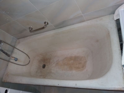 Реставрация старой чугунной ванны в Киев